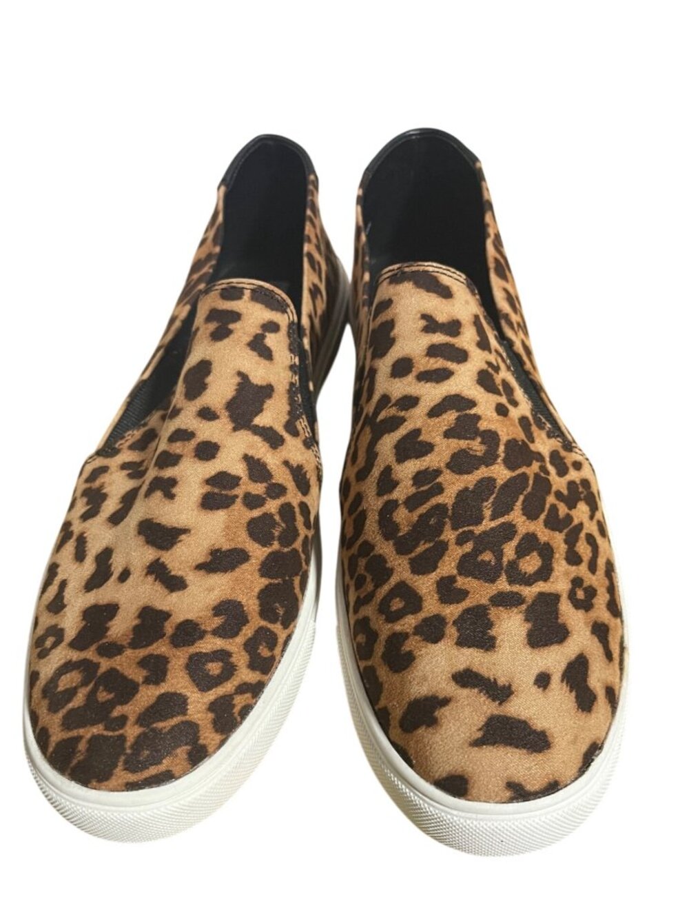 White Mountain Peyton Leopard Print Slip On Sneakers Womens 11 Casual Shoes - Picture 10 of 11